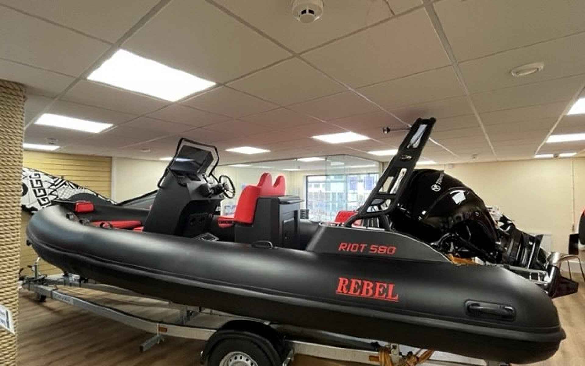 REBEL RIOT 580 RIB (2023) side view boats for sale in North Wales